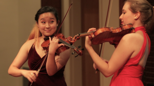 Julia Schilz and Christina Nam 2019 photo cr. Christopher Kitchen-visit-staunton-va