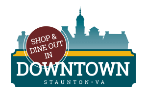 Shop & Dine Out in Downtown Staunton, VA logo