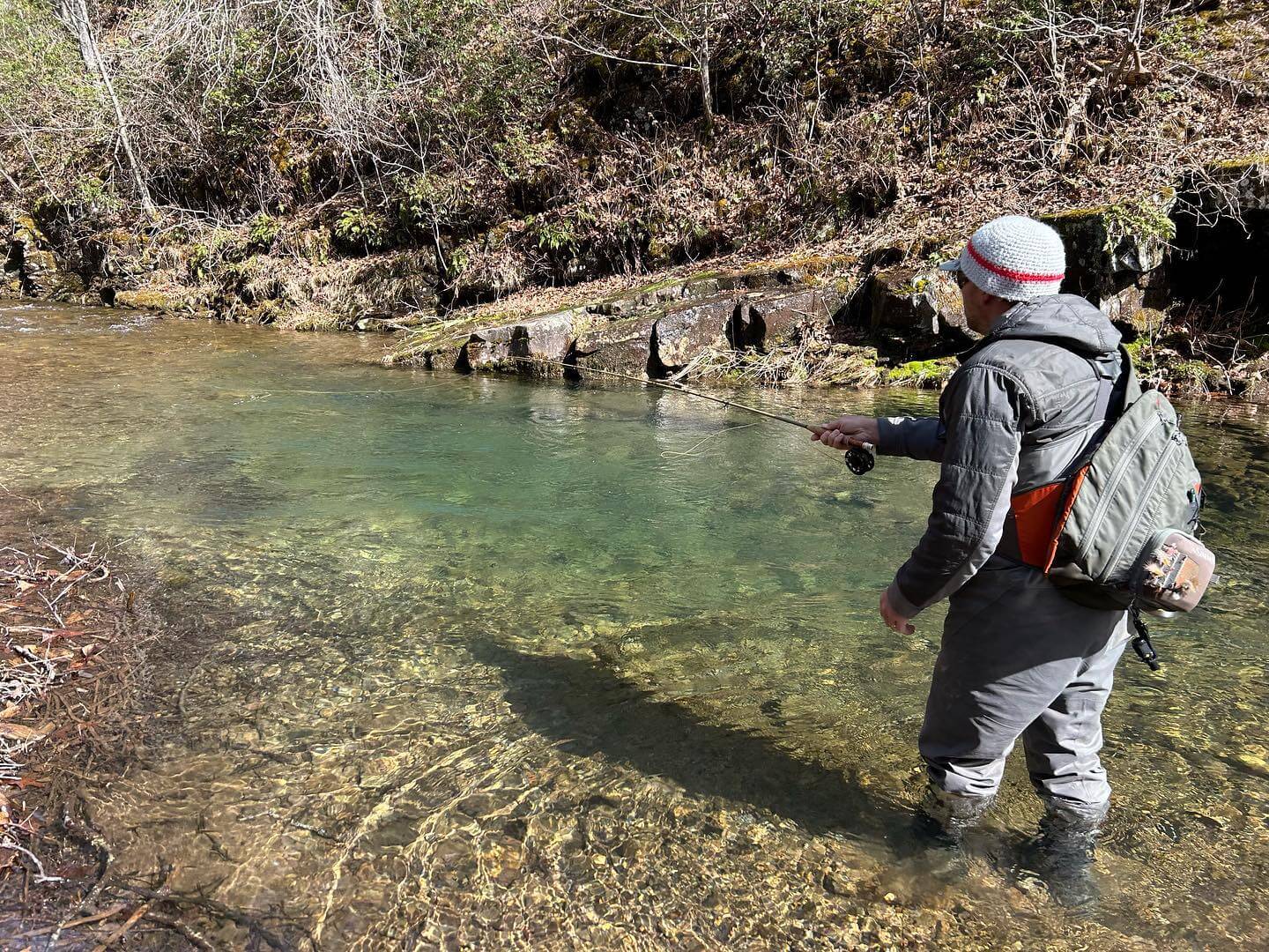 Fly Fishing On The Crane Creek, Missouri - The Perfect Fly Store