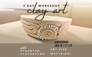 Clay CoilPot-visit-staunton-va