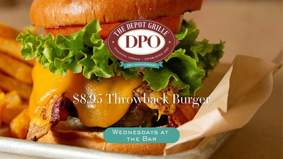 event 34381 throwback burger nights the depot grilles 35th anniversary-visit-staunton-va