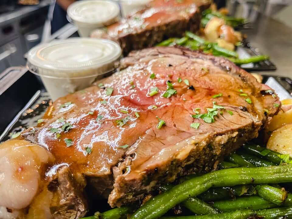 event 34439 friday 2 prime rib dinners for 40 au jus mashed potatoes green beans side salads-visit-staunton-va