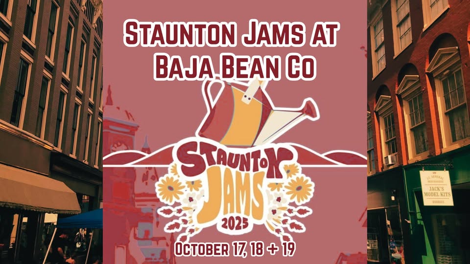 Event 37213 staunton jams at baja bean co 2025 fall fundrager-visit-staunton-va
