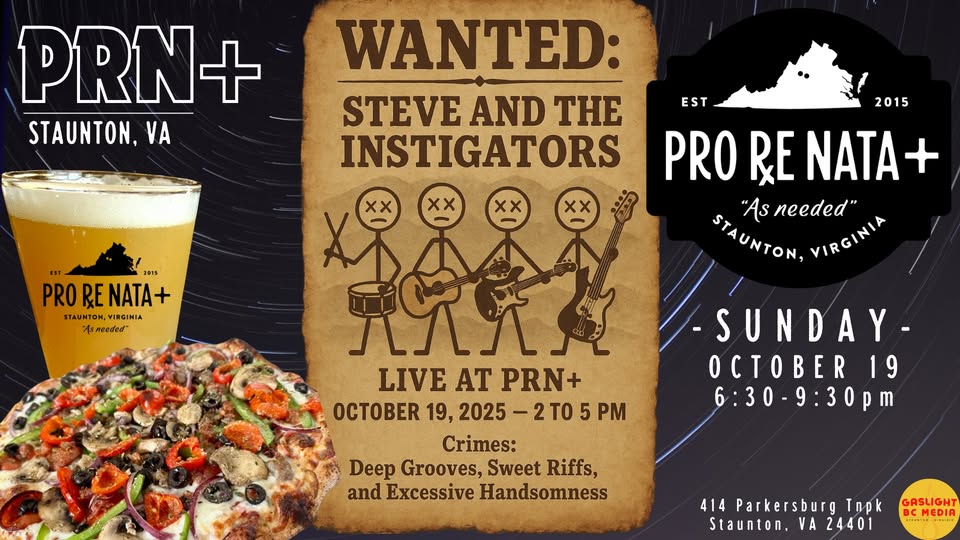 Event 37286 steve the instigators pro re nata staunton-visit-staunton-va