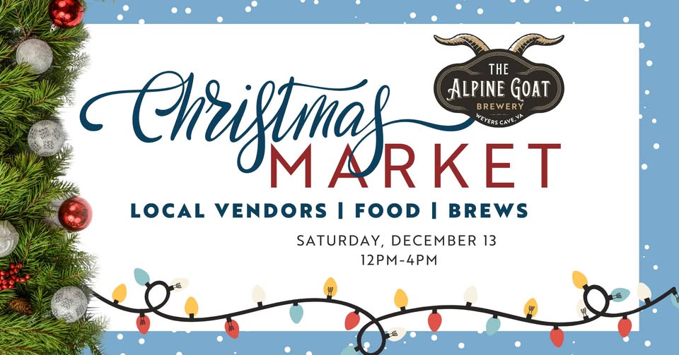Event 39211 the alpine goat christmas market-visit-staunton-va