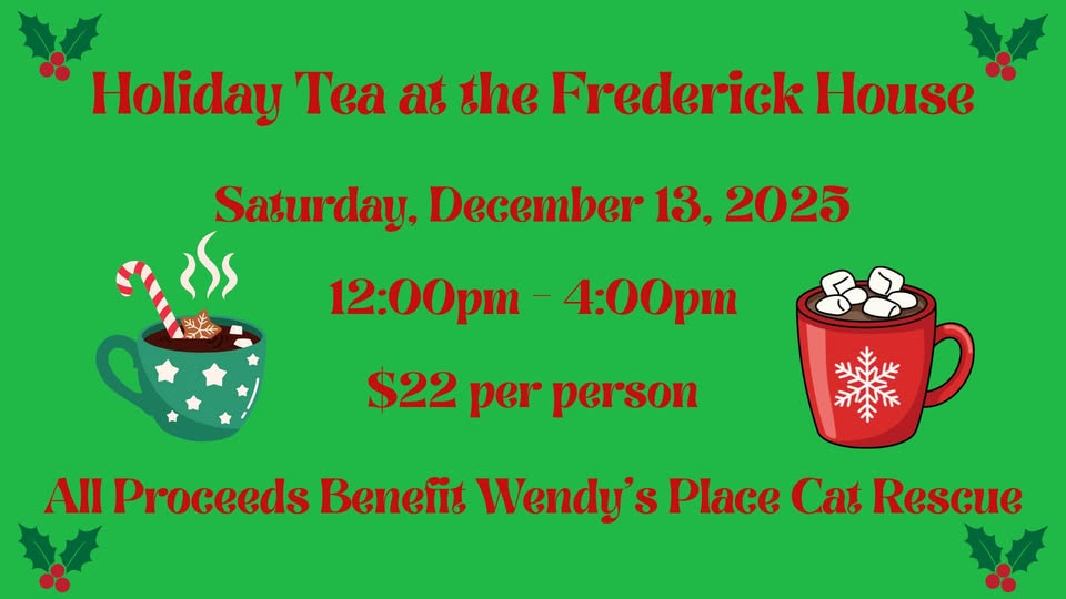 Event 41157 holiday tea at the frederick house-visit-staunton-va