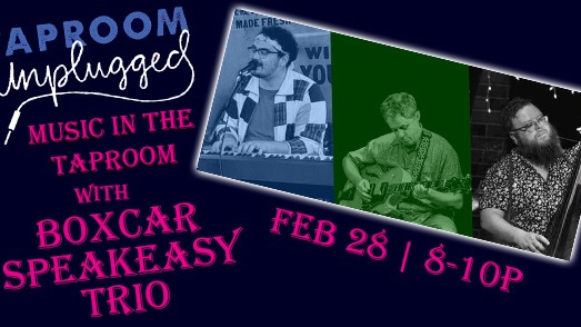 Event 44153 music in the taproom w the boxcar speakeasy trio-visit-staunton-va