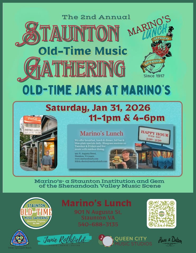 Event 44976 sotmg 2026 old time jams at marinos lunch-visit-staunton-va