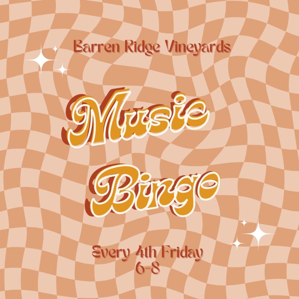 Event 45018 music bingo every 4th friday-visit-staunton-va