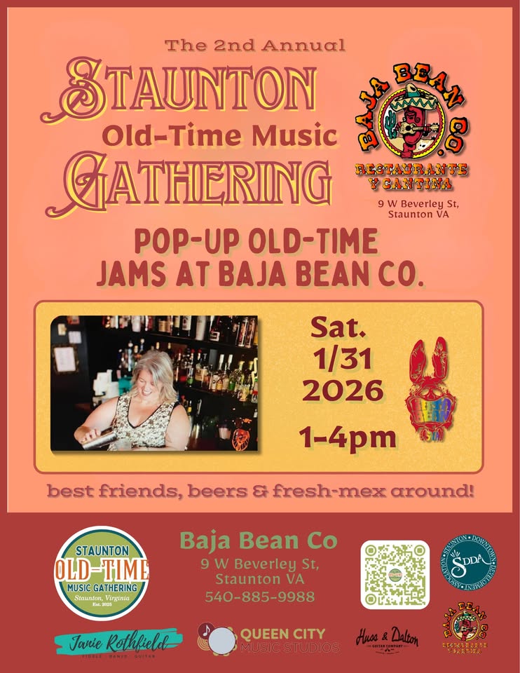 Event 45403 sotmg 2026 old time jams at baja bean co-visit-staunton-va