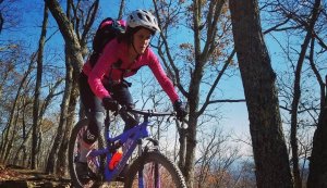 Winter hiking and biking near staunton