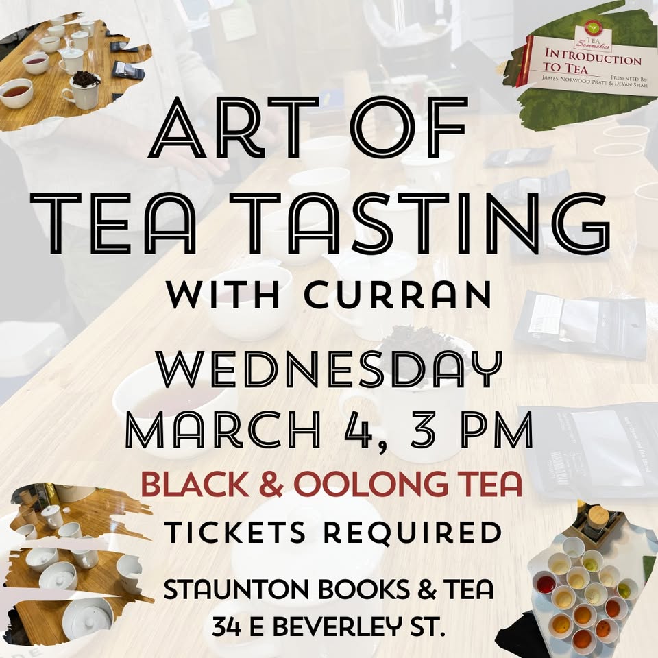 Event 48176 art of tea tasting with curran black and oolong-visit-staunton-va