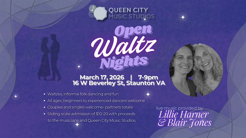 Event 48597 open waltz night at qcms march-visit-staunton-va
