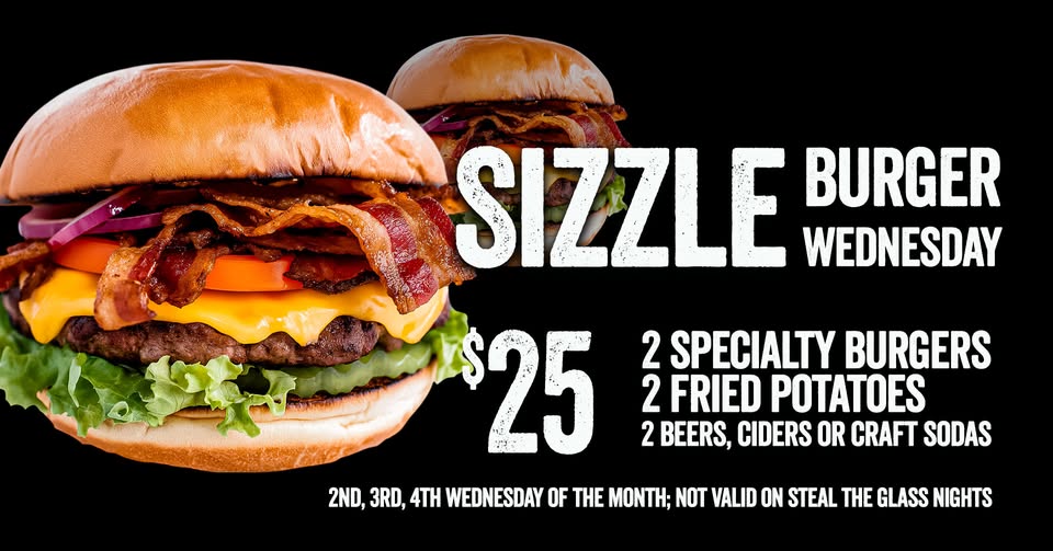 Event 48609 2 for 25 sizzle burger night-visit-staunton-va