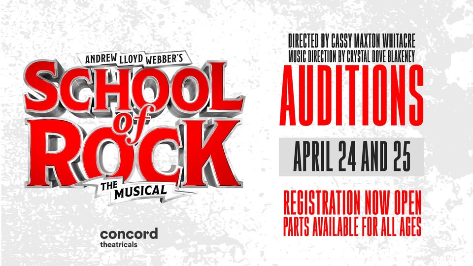 Event 53377 auditions school of rock-visit-staunton-va