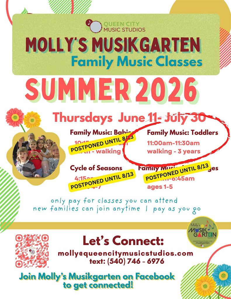 event 58824 mollys musikgarten at queen city music studios summer 2026-visit-staunton-va