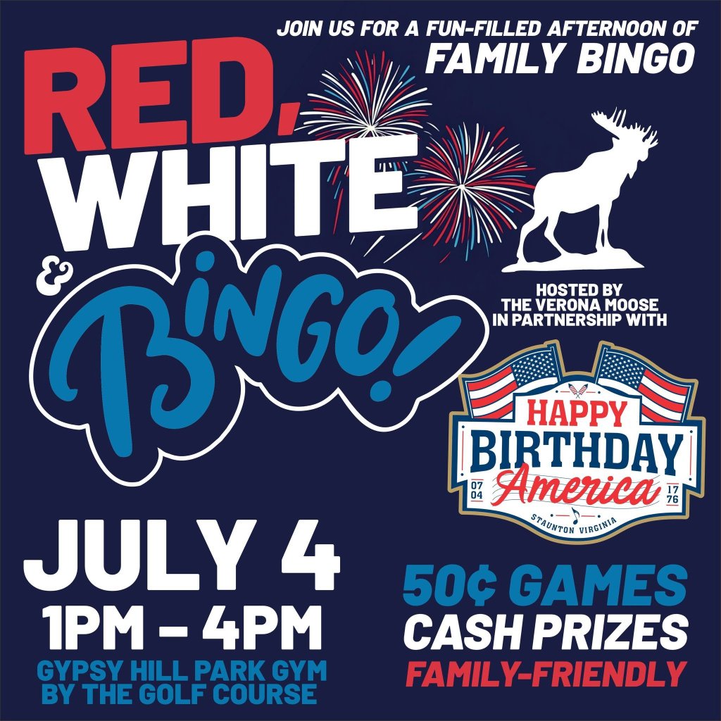 Event 58980 red white bingo-visit-staunton-va