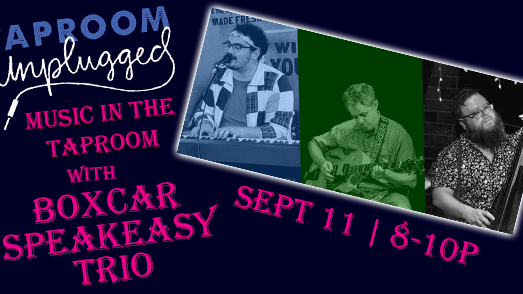 event 60814 music in the taproom w the boxcar speakeasy trio-visit-staunton-va