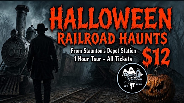 event 60824 halloween railroad haunts from stauntons depot station 1 hour tour-visit-staunton-va