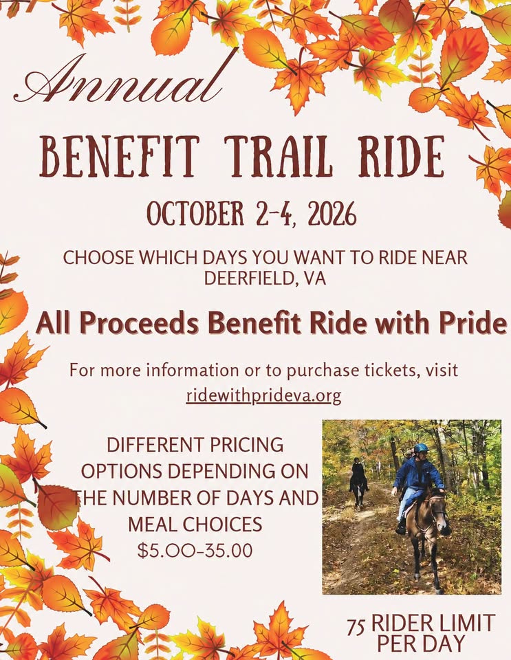 Event 61590 fall benefit trail ride-visit-staunton-va