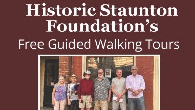 Event 62956 free guided walking tour-visit-staunton-va