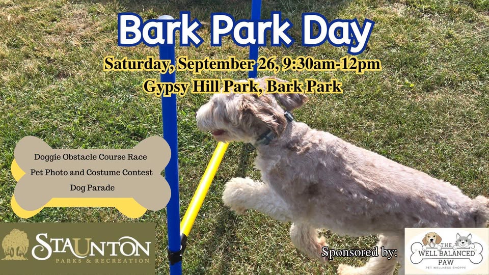 event 63022 bark park day-visit-staunton-va