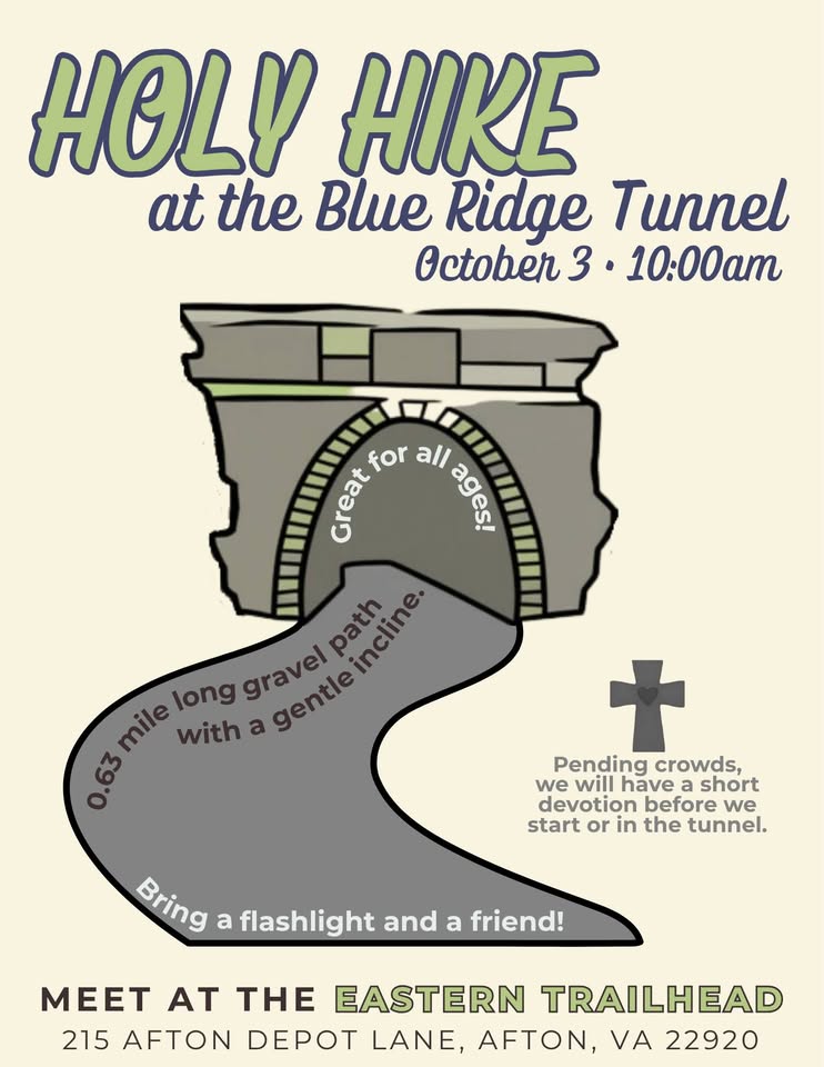 event 63120 holy hike at the blue ridge tunnel-visit-staunton-va