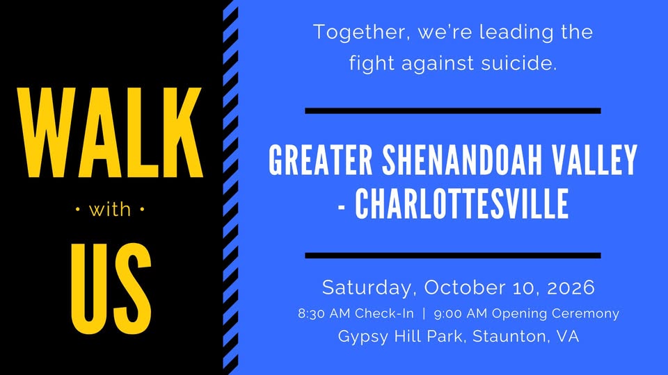 event 63186 greater shenandoah valley charlottesville out of the darkness walk-visit-staunton-va
