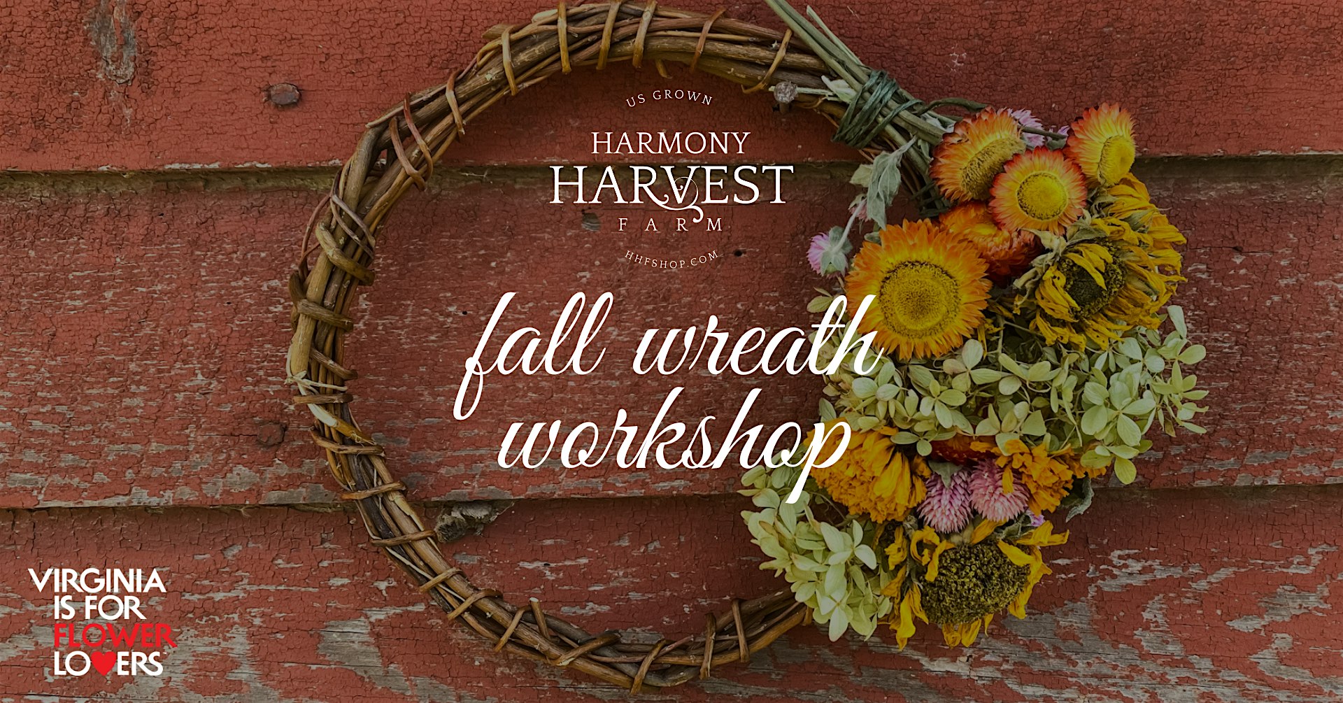 Dried Flower Wreath Workshop