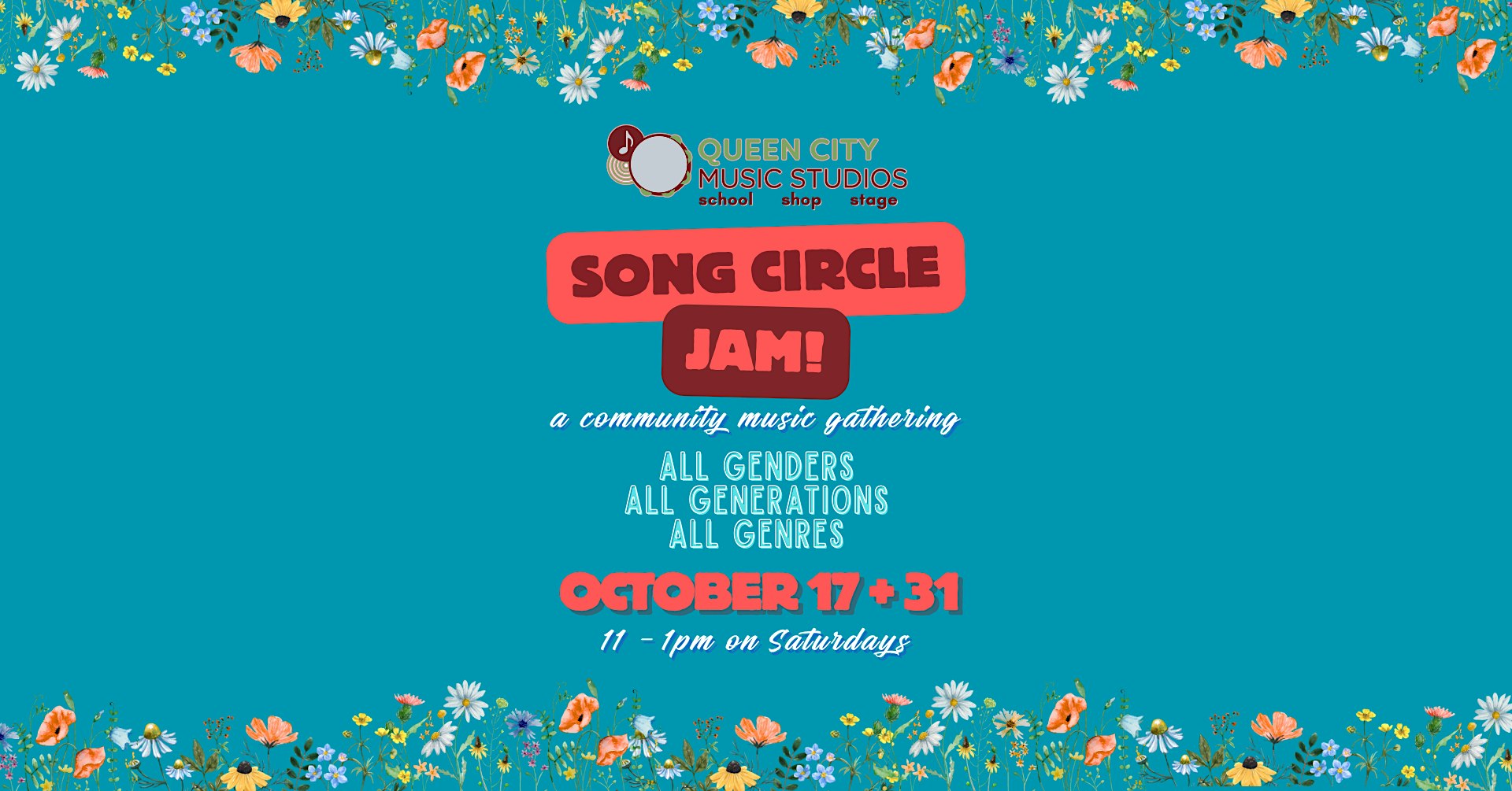 Song Circle Jams at QCMS: October